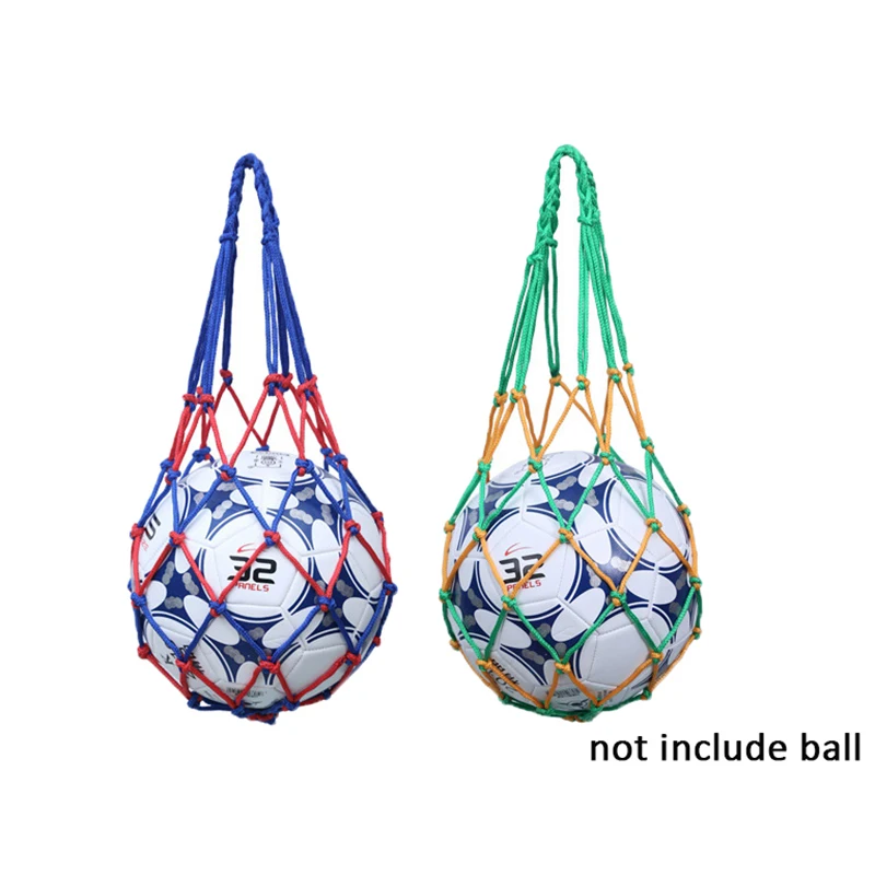 Nylon Basketball Carry Bag Youth Football Trainer Kick Net Soccer Volleyball Drawstring Ball Storage Bag Basketball Hoop Net