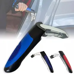 Car Door Assist Handle 2 In 1 Multifunction Vehicle Support Handles Window Breaker Portable Automotive Car Handle Assist