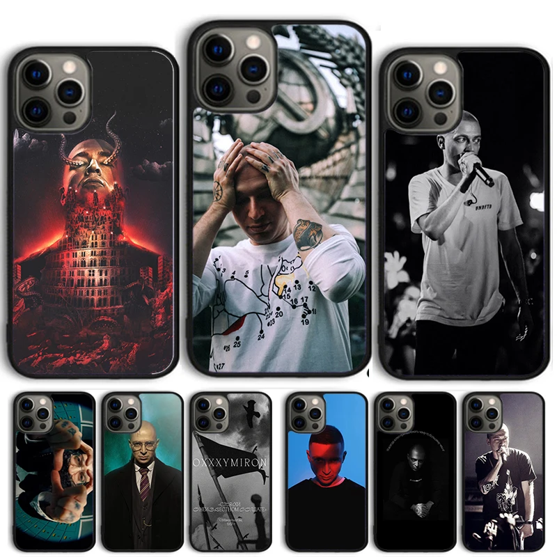 Russian rapper Oxxxymiron Phone Case Cover For iPhone 15 16 11 13 14 Pro Max 12 mini Plus X XS Max XR Fundas