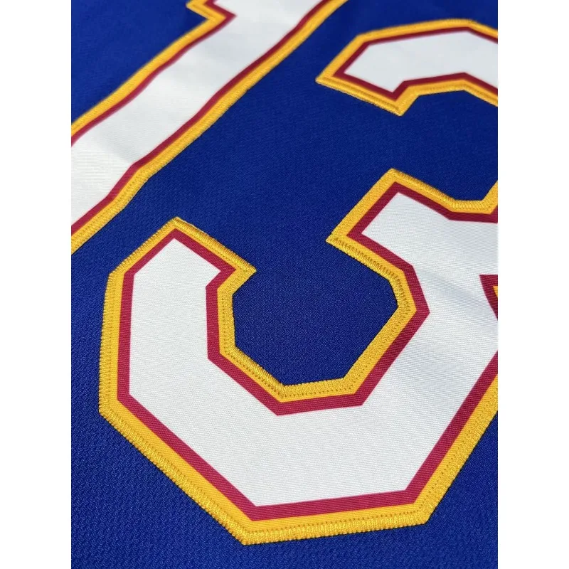 남성용 # 13 베네수엘라 스티치 야구 저지 클래식 레터 자수 통기성 스포츠웨어 반팔 티셔츠 남성 의류