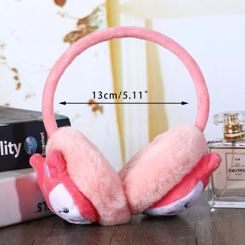 Winter Earmuffs For Girls Fox Women Kid Cute Earmuffs Ear Muffs Kids Lovely Ear Muff Warmer Lovely Warm Ear Muffs