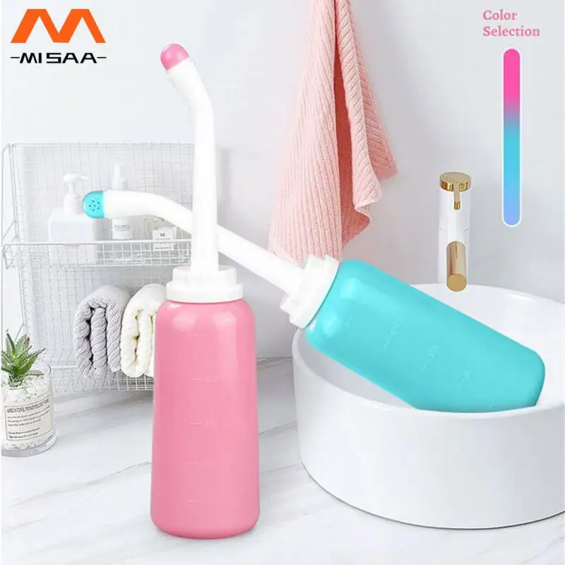 Toilet Spray 500ml Small Cleanable Portable Travel Carry Cleaning Handheld Spray Blue Handheld Sitz Spray Portable Spray