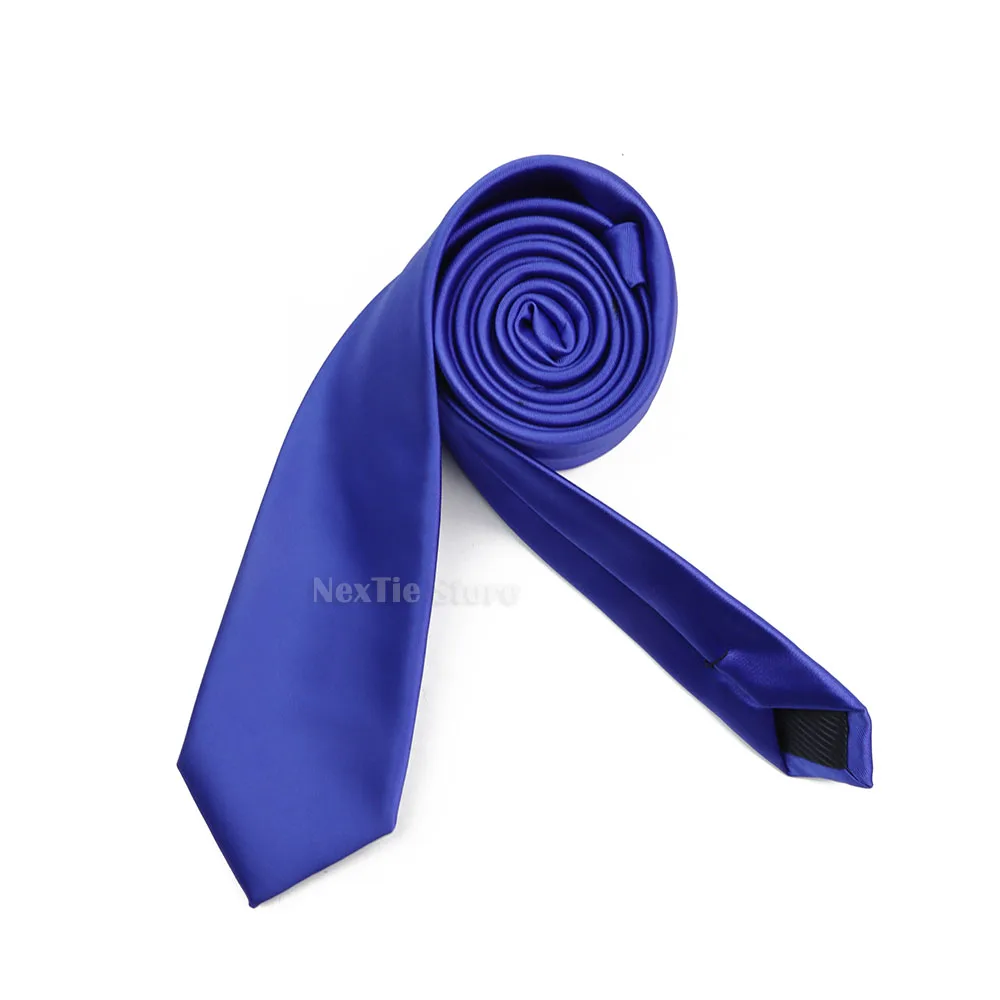 ربطة عنق بوليستر بلون سادة 6 سم أحمر أصفر أزرق أخضر ملون مريح ربطة عنق ناعمة متعددة الاستخدامات لحفلات الزفاف هدية إكسسوارات الأعمال