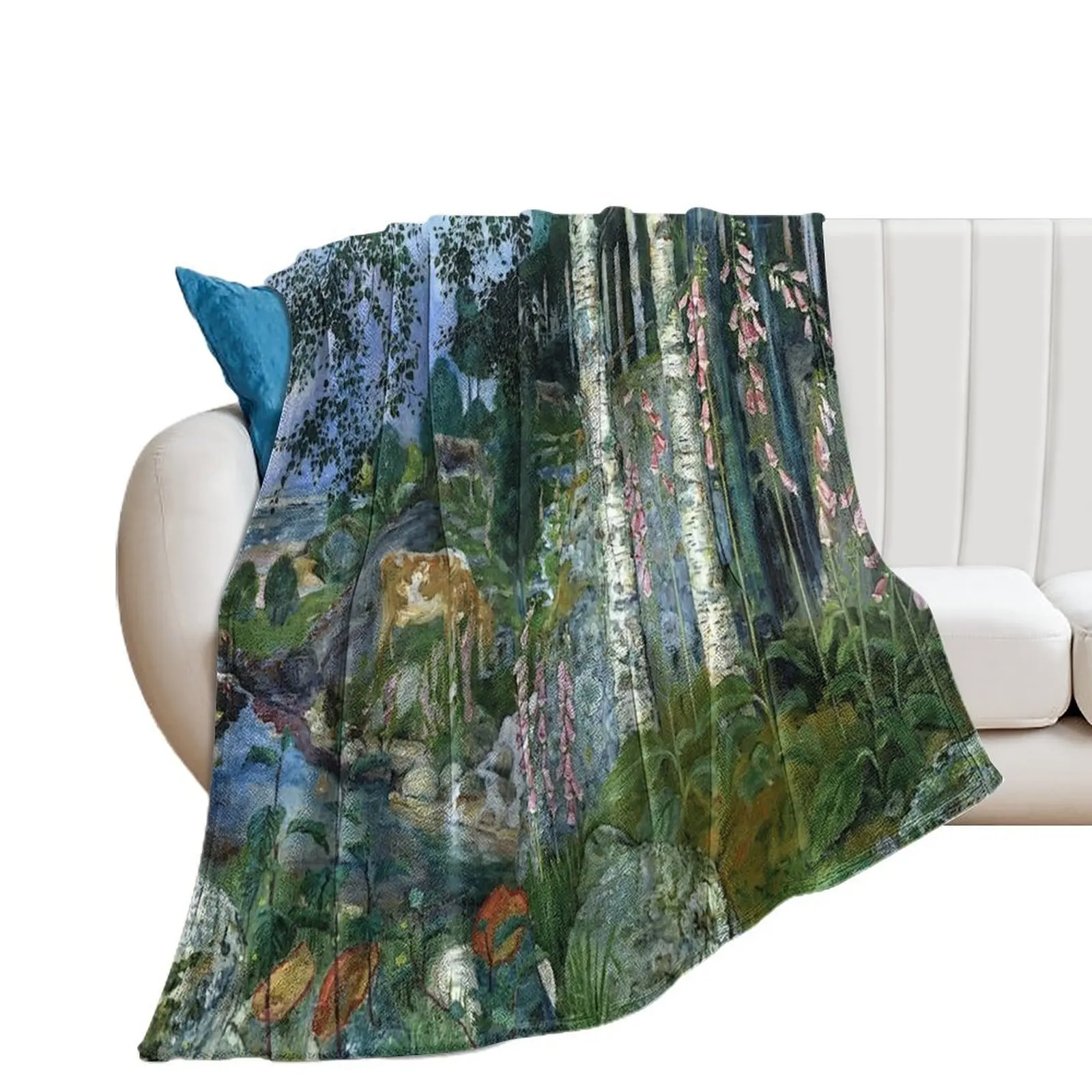 Nikolai Astrup Throw Blanket Bed covers Sofa Quilt Picnic Luxury Thicken Blankets