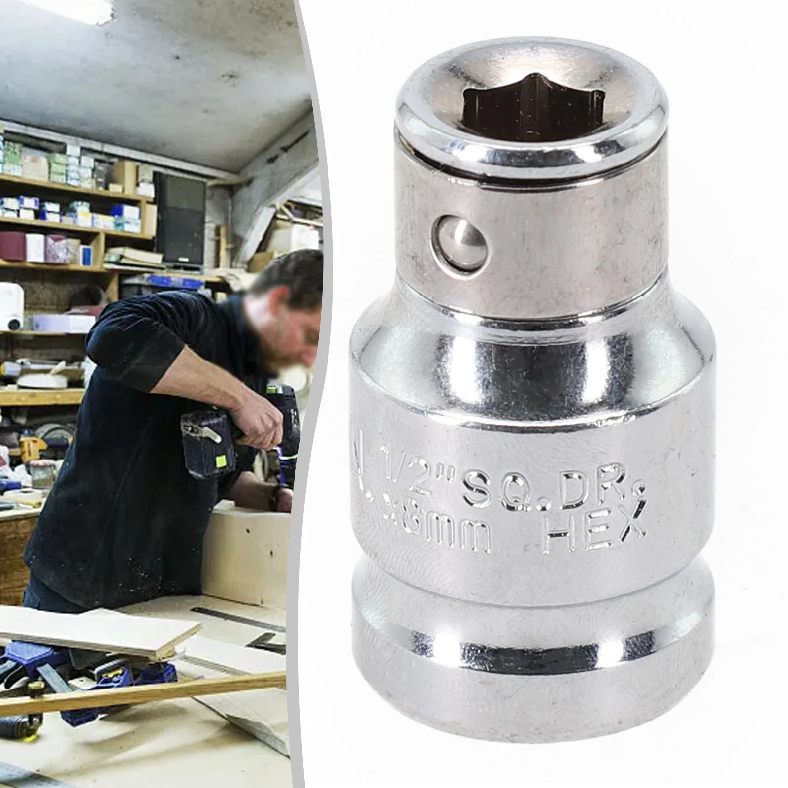 USB Adapter Adapter 1/4 Inch And Other Tools Converter Electric Drill Socket Wrench Standard Used With Ratchet Wrench