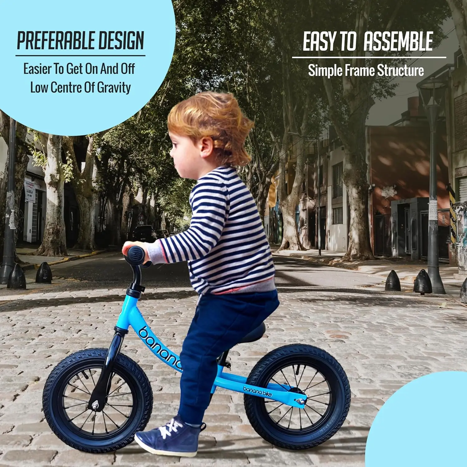 Balance Bike - Lightweight Toddler Bike for 2-5 years old, 33x18x24 inches Lightweight Training Bike for Boys and Girls \u2013 N