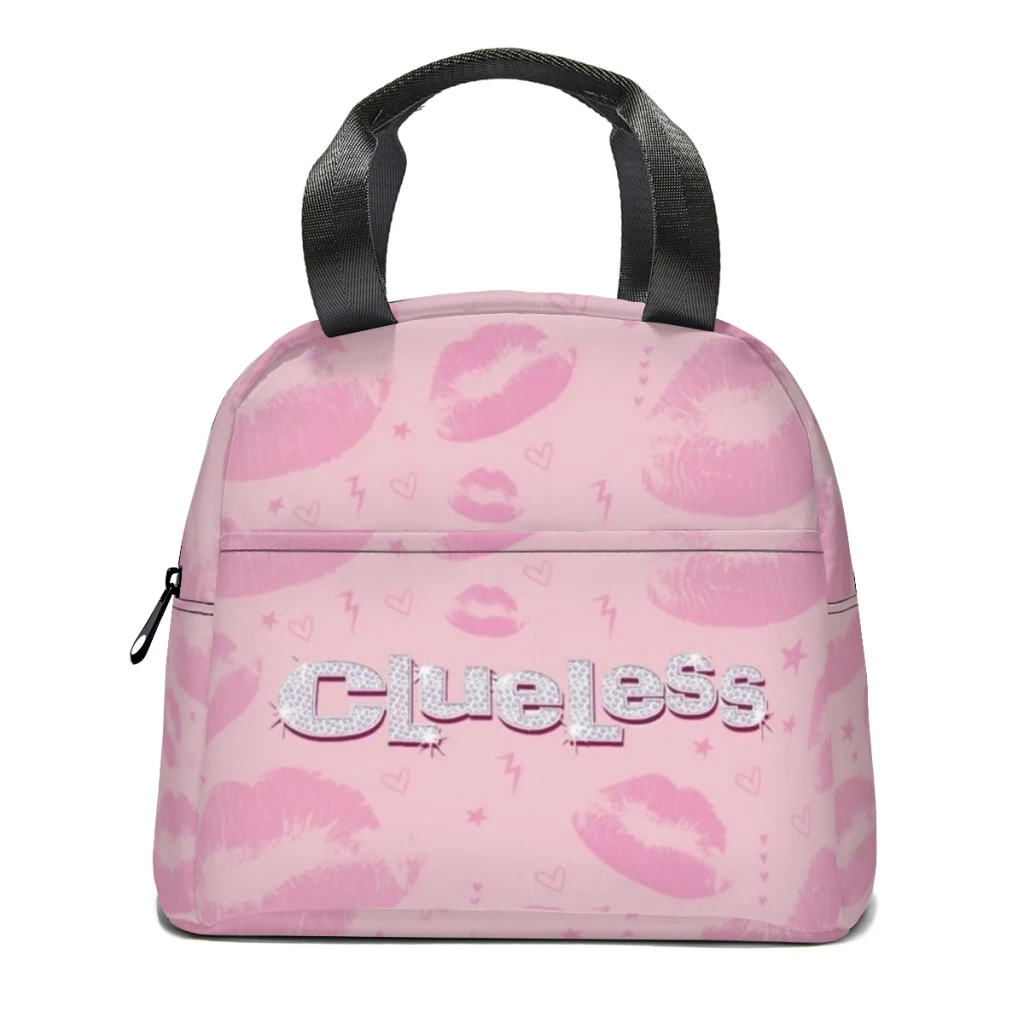 Clueless Lunch Box Women Multifunction Cooler Thermal Food Insulated Lunch Bag Kids Portable Picnic Tote Bags