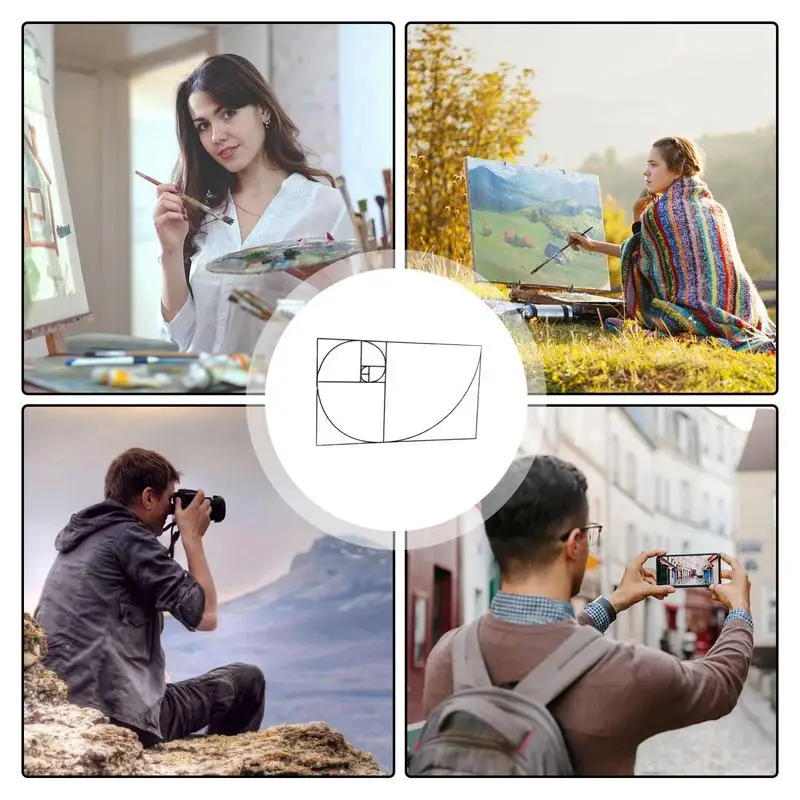 Golden Ratio Viewfinder Golden Section Finder Correction Tool Golden Ratio Viewfinder Clear Golden Section Viewer View Catcher