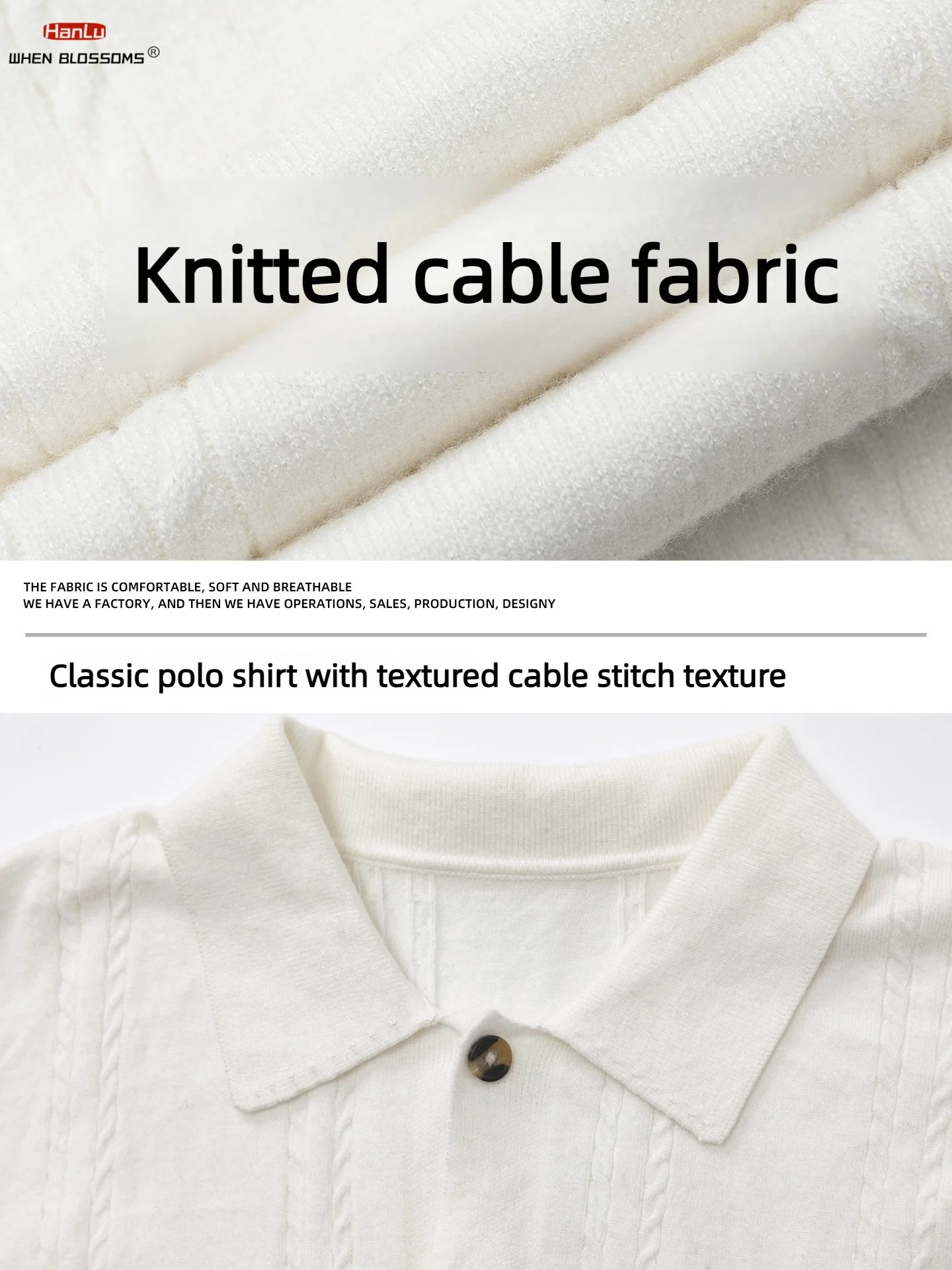 Men's 2026 Cable Knit Polo Shirt Textured Breathable Loose Fit Short Sleeve Tee Old Money Style Summer Casual Top