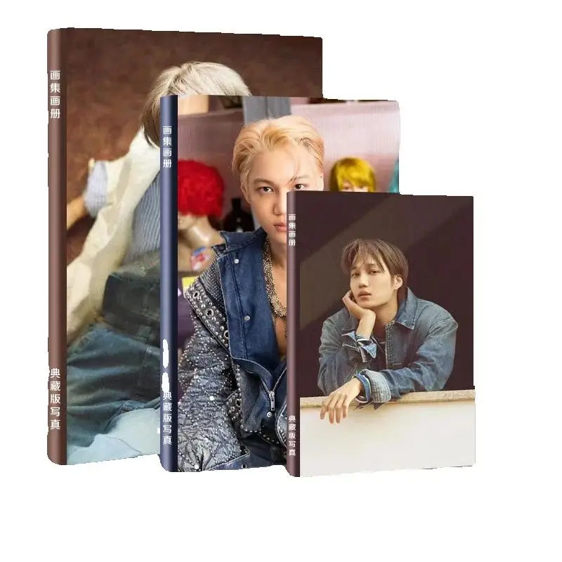 

3Size Jong-In Kim KAI Photobook Photo Album Art Book Fans Collection Picturebook Photo Book