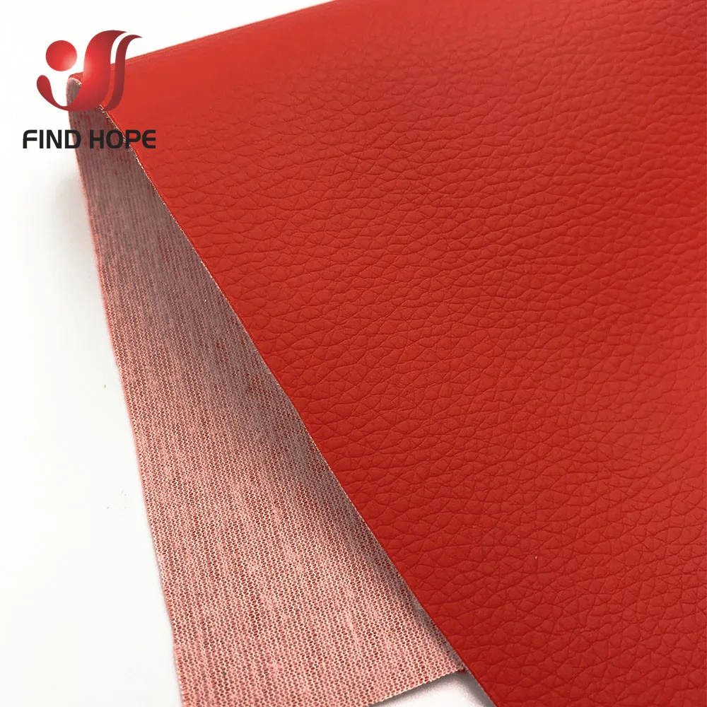 A4 Litchi PU Leatherette Fabric for DIY Projects
