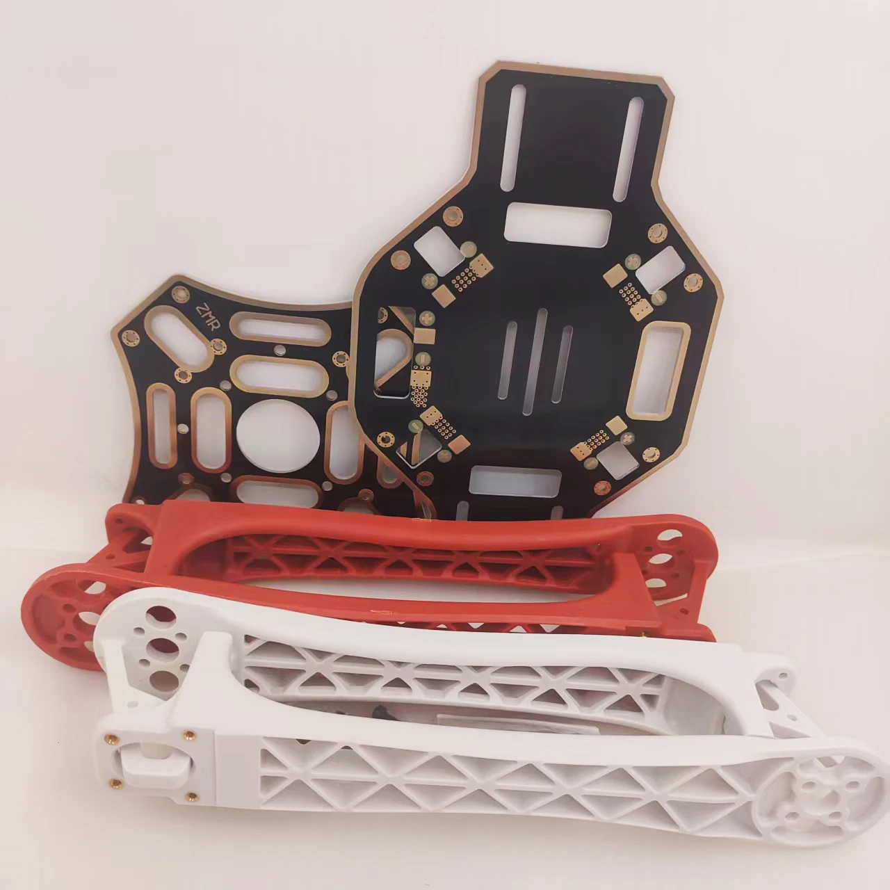 Kit de cadre de drone RC F450 450 mm – Ensemble tout-en-un avec train d'atterrissage et protections d'hélice pour quadrirotor