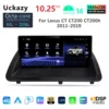 Wireless Carplay Android 14 Autoradio für Lexus CT CT200 CT200H 2013-2017 intelligentes System GPS Multimedia-Player Stereo-Audio 1