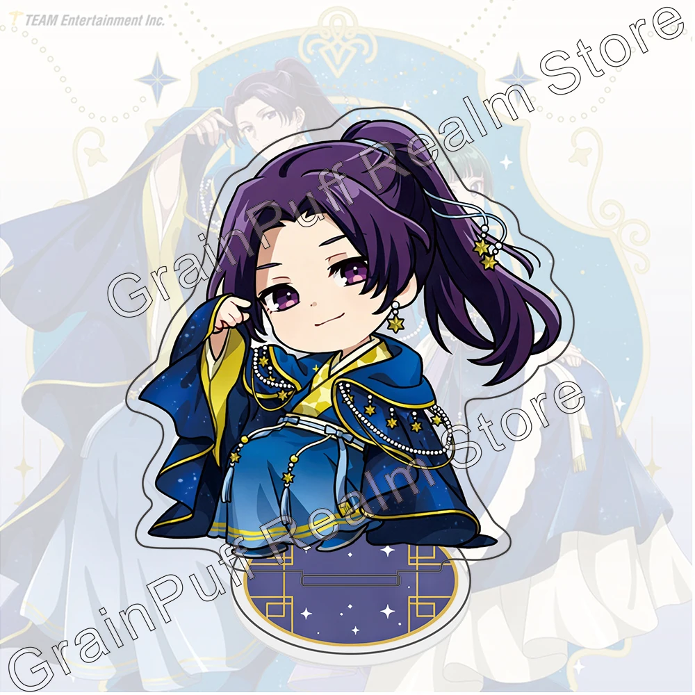 The Apothecary Diaries Chibi Cute Acrylic Stand & Keychain Set Starry Night Maomao Jinshi Figure Key Ring Combo Gift image 4