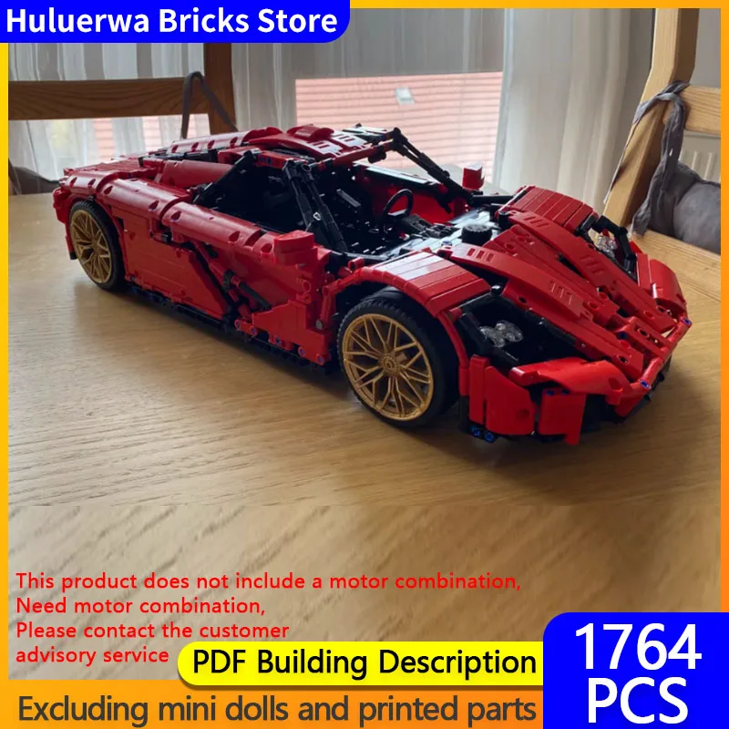 

Модель скоростного гоночного автомобиля MOC, строительные кирпичи F1, верхний уровень, спортивный автомобиль, модульная технология, детские праздничные подарки, сборка игрушек, костюм