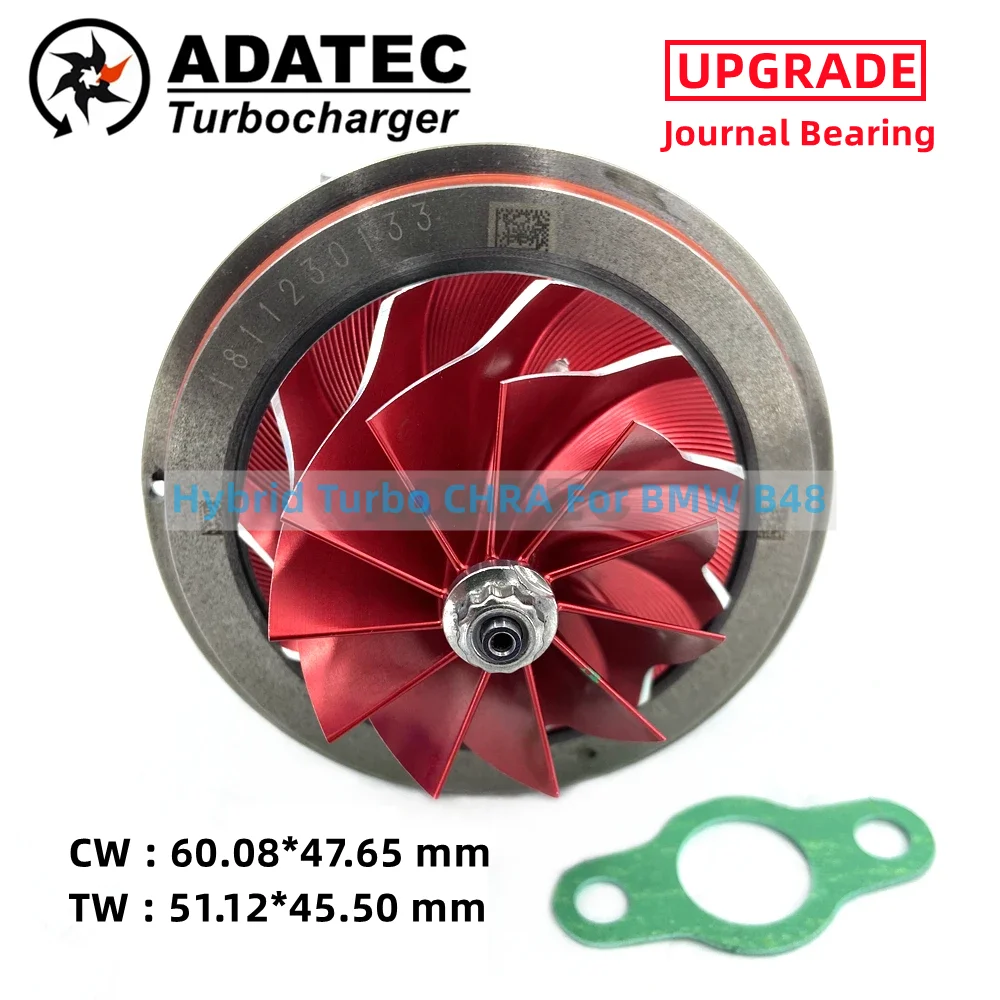 Upgrade Turbo Cartridge TD04L 49477 7637563 Billet CHRA 11657637563 49477-02402 For BMW B48 B48B20 120i 125i 320i 330i 430i