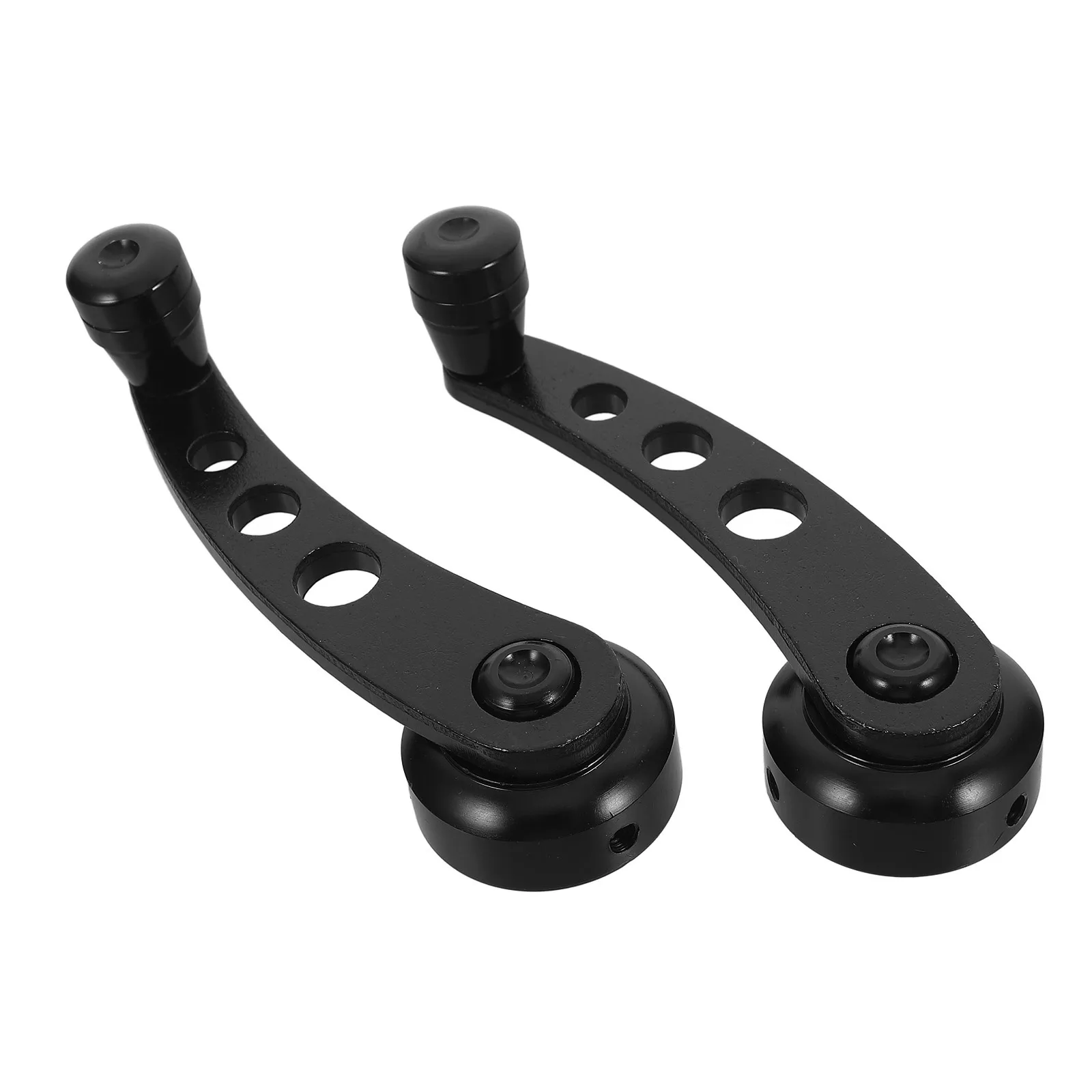 

2Pcs Car Window Crank Handles Aluminum Alloy Smooth Ergonomic Grip Replacement Auto Window Accessories Car Doors Crank Handle