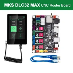 GRBL 32 bit ESP32 Controller MKS DLC32 MAX Expansion Card 4 axis CNC Shield Breakout Board Engraving Machine Upgrade Parts