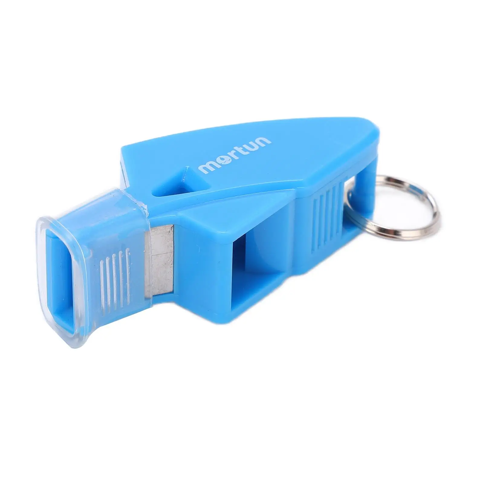 Football Whistle with Lanyard & Finger Clip - Crisp Sound for sports & for emergency Use