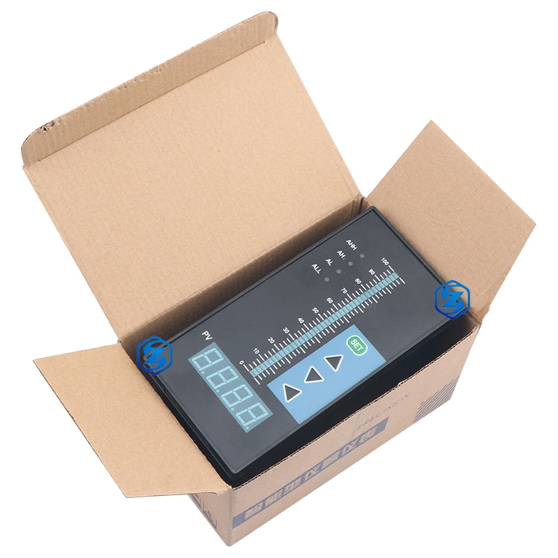 4 relay Water Tank Level Indicator Intelligent Digital Display 4-20mA Output Liquid Level Meter Controller AC220V Power