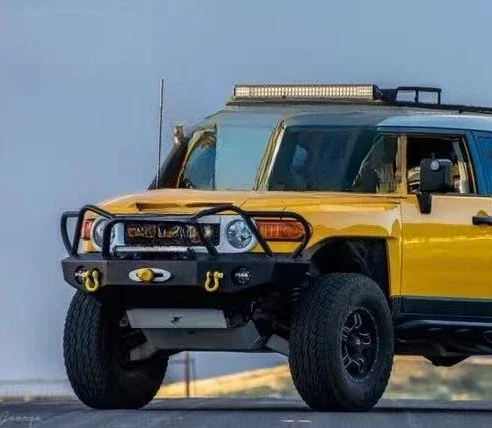 

Suitable For Toyota FJ Cool Luze Modified Magnesium Aluminum Alloy Three-column Front Bumper Cool Luze Modified Front Bar