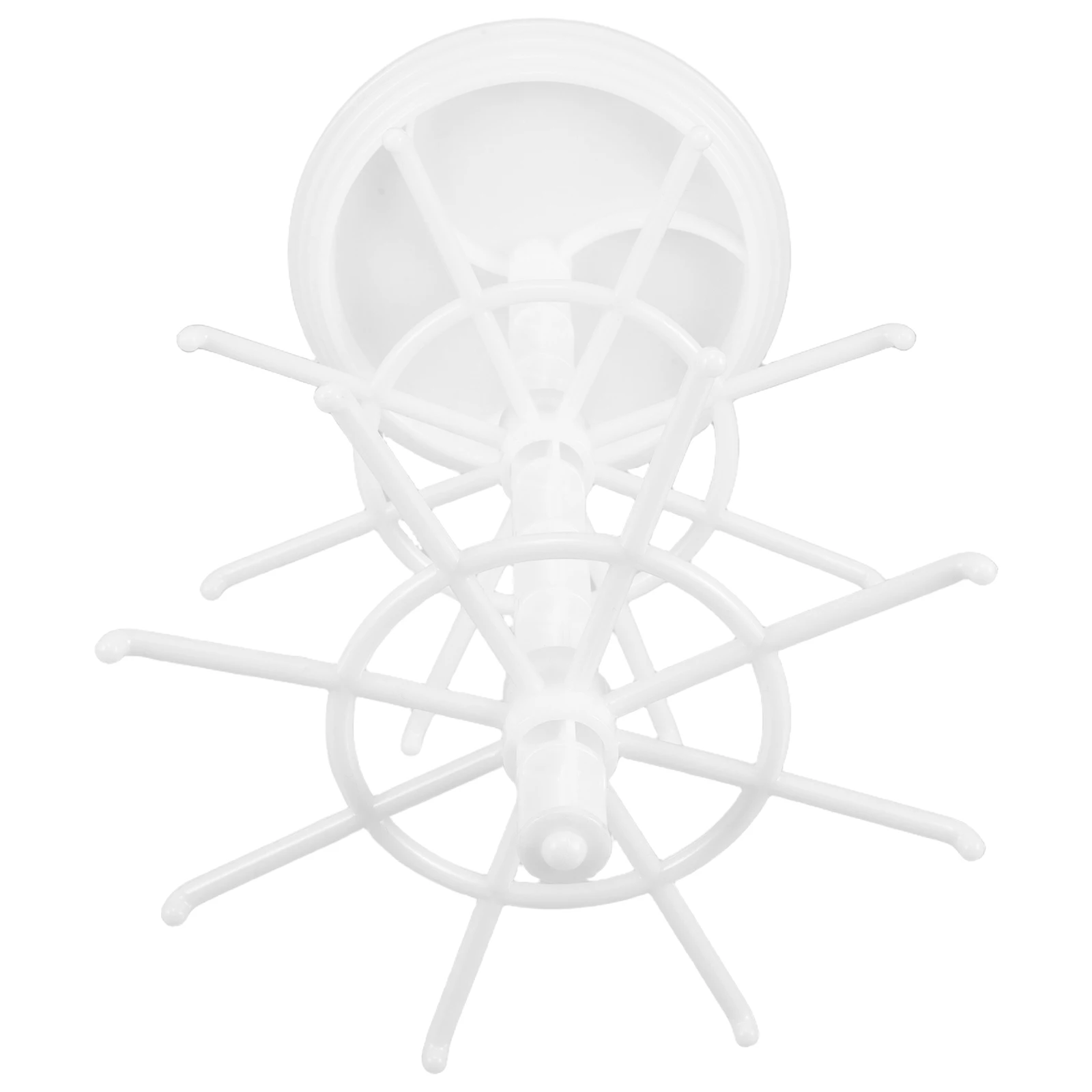 

Display Stand Multifunctional Rotating Organizer For Earrings Necklaces Bracelets Keychains 360 Degree Turntable Storage