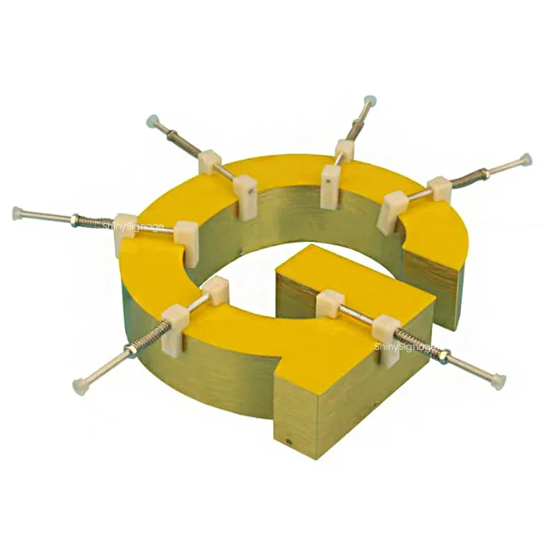 10pcs Borderless Character Dedicated Positioning Clip for Small Letters Mini Sign Sign-making Tool Acrylic Gluing Fixer