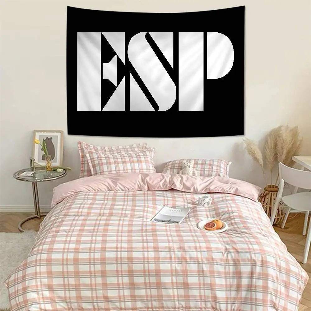 E-Esp Guitars Chart Tapestry for Living Room Home Dorm Decor Art Home Decor