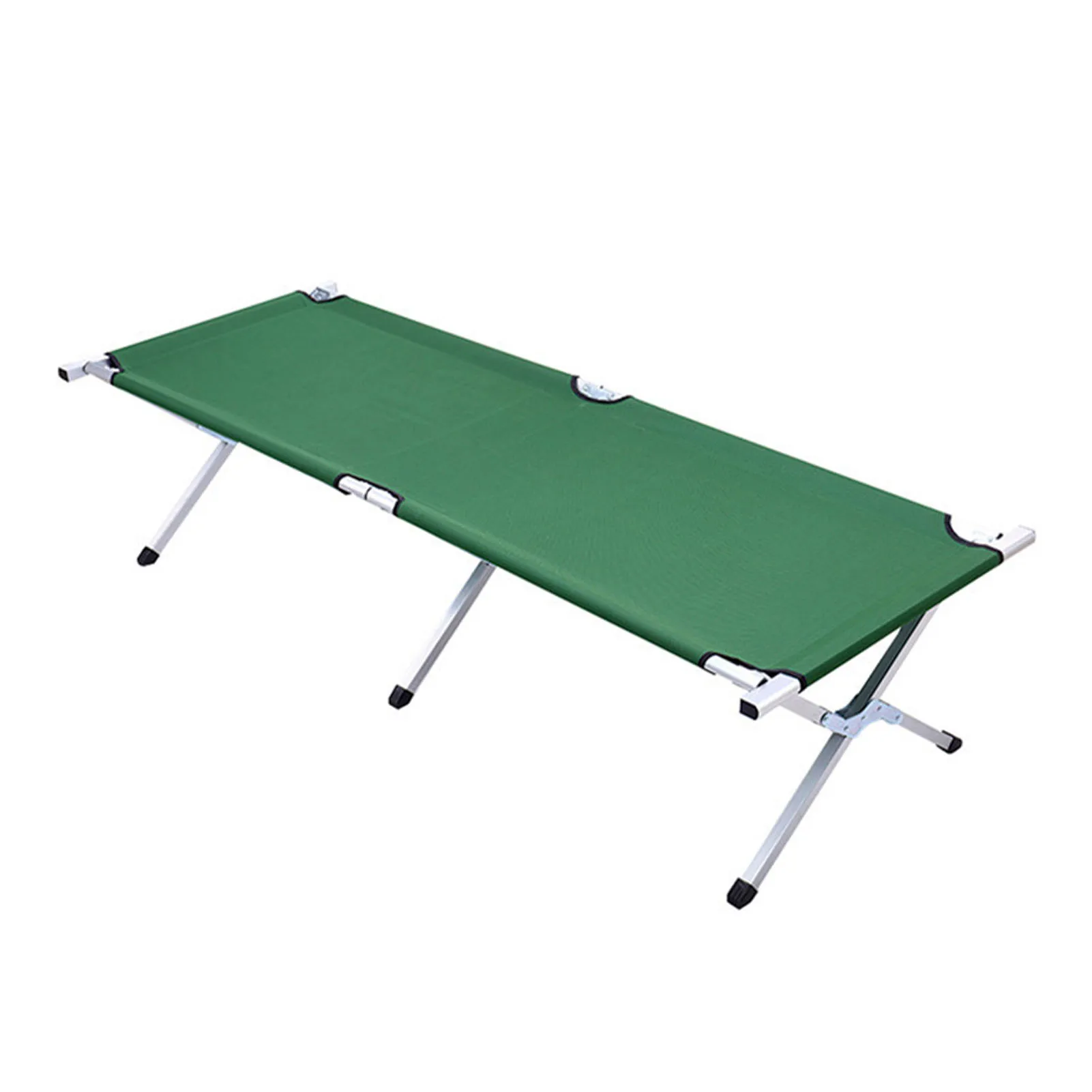 

Collapsible Bed Folding Bed Cot Oxford Cloth Metal Frame Stable Easy Setup Collapsible Rollaway Sleeping Cot for Camping Outdoor