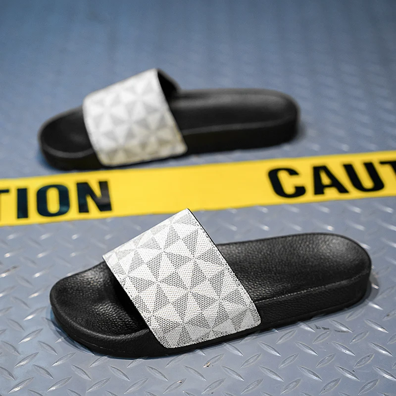 

Man Shoe Summer Men's Slides Non-slip Casual Slippers Indoor Outdoor EVA Sandalias Beach Garden Sandals Size 39-47