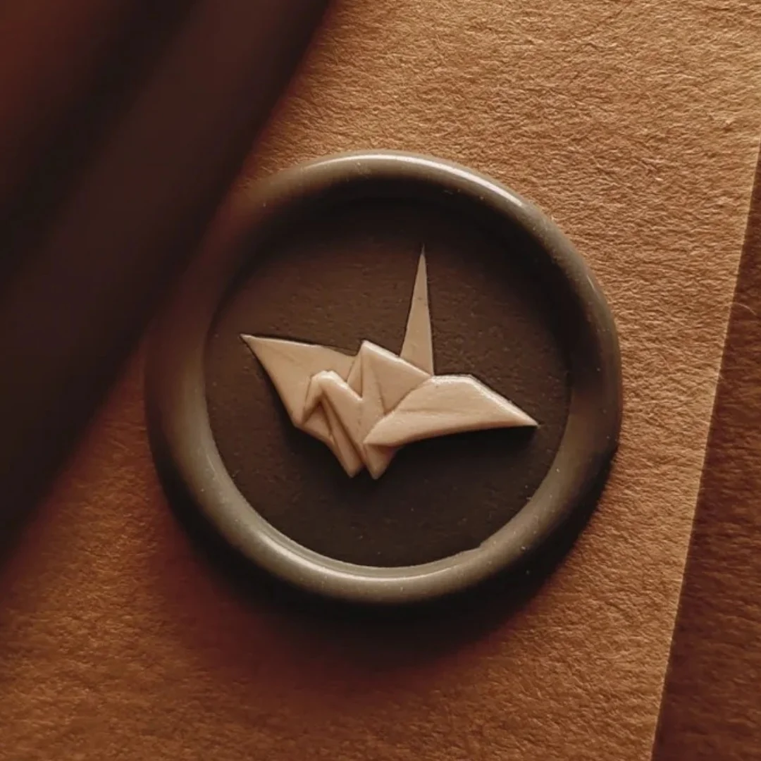 15 mm Mini-Stempel mit Lackzegel, schalenförmiger Essstäbchenhalter, Tierserie, niedliches Relief-Stempelspielzeug mit Kupferkopf