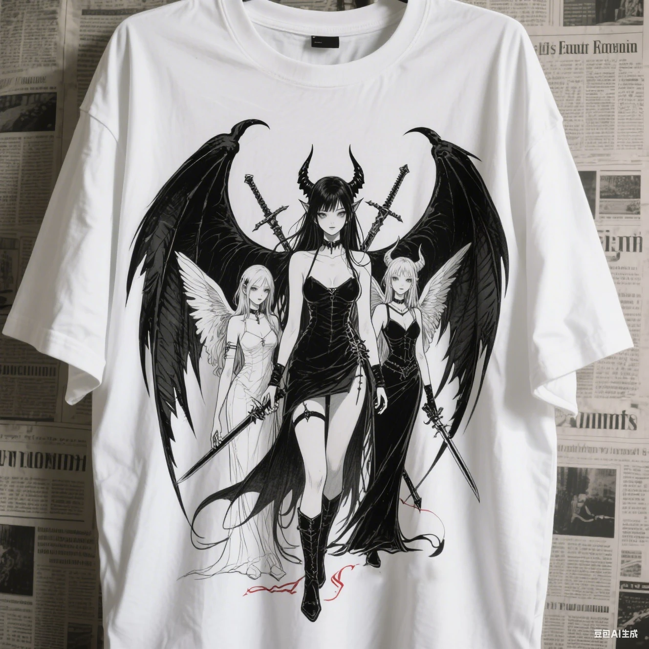 悪魔女王グラフィック男性と女性の Tシャツ夏のファッションスポーツ純粋な綿メンズ Tシャツ子供服 Tシャツ Y2k 女性