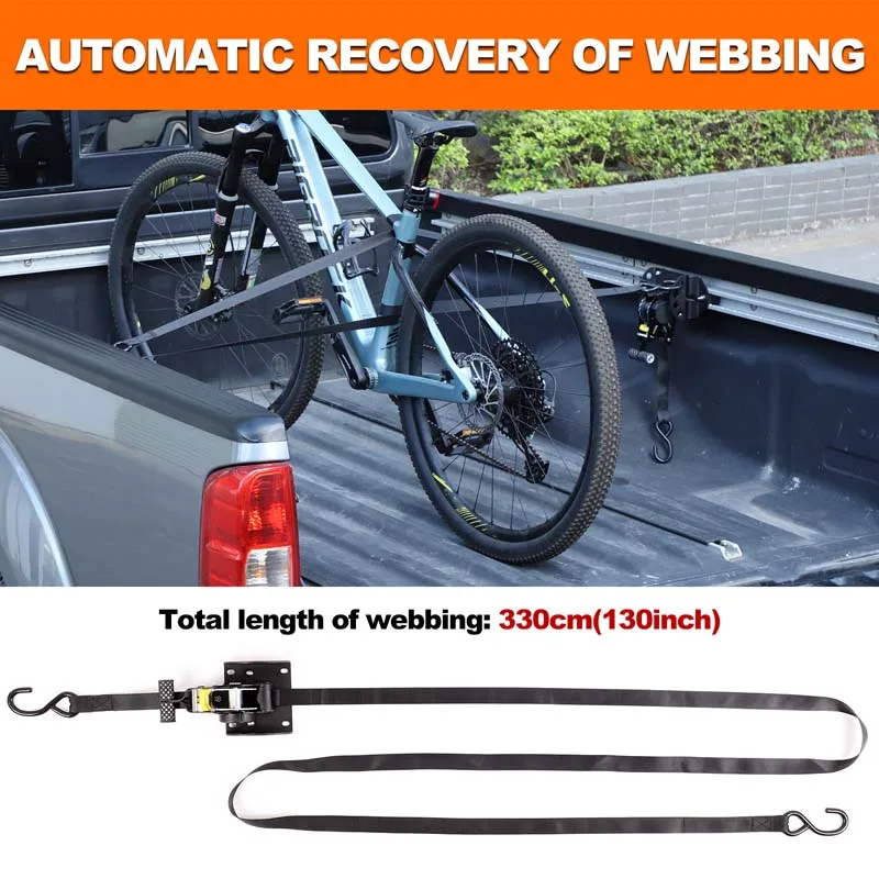 For Nissan Frontier 2009-2017 Cargo Tape Telescopic Strap Tightener Car Strap Cargo Tape Load Luggage Strap Car Ratchet Strap