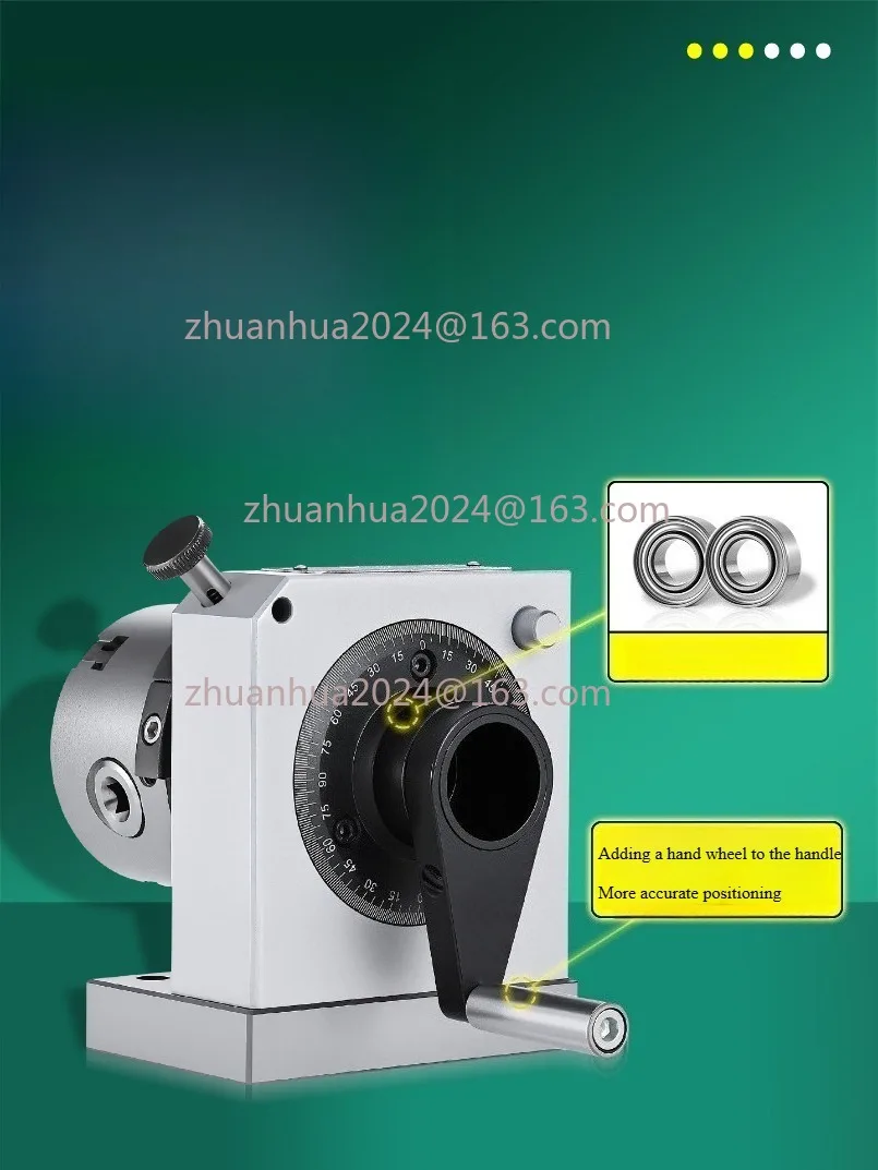 0.005mm /0.008mm High Precision Three Claw 3 Jaws  80mm 100mm 125mm Punch Forming Machine Grinding Machine