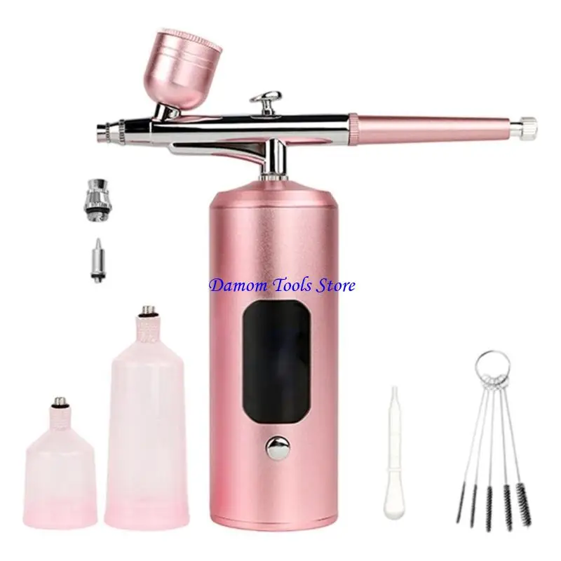 57BE Airbrushing Pneumatic Sprayer Guns Equipment Copper Alloy Nozzle For Beauty Care