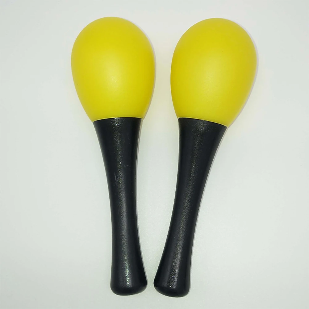 2X Maracas di plastica Martello di sabbia Sonaglio Shaker Strumenti musicali a percussione Giocattoli per percussioni scolastiche Gruppi sensoriali