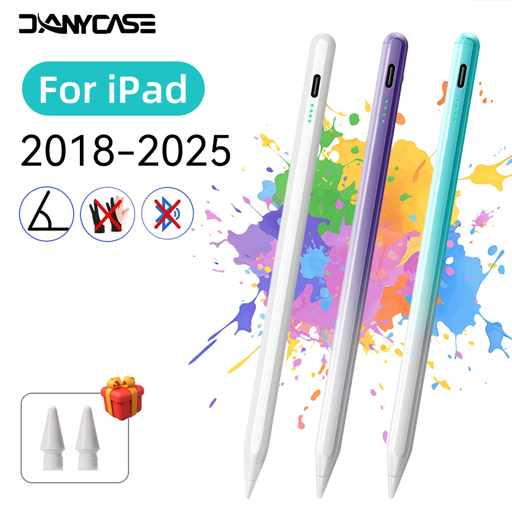 【セール中】iPad 第10世代用スタイラスペン、パームリジェクション機能とチルト機能搭載、iPad 第11世代 A16、9、8、7、6、5、4、Pro、Air 13、11、M3、M2、M4、2025、12.9、Mini 7、6対応