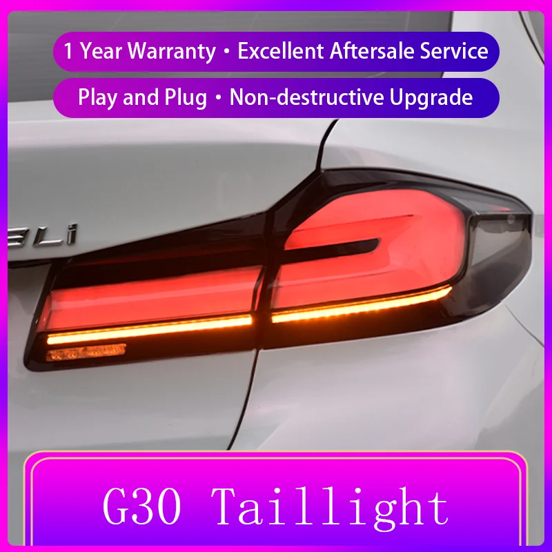 

Автомобильные аксессуары, лампы для BMW 5 серии G38 525 528 530-2018, задние фонари, детали DRL, подключи и работай, задние фонари, Реверсивный инструмент