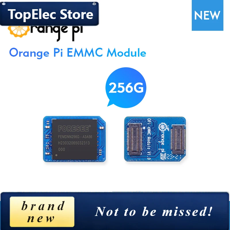 TopElec 256GB EMMC Module For Orange Pi 5 Pro/5 Plus/5 Max/3B