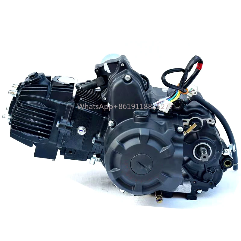 Hot sale two-wheeled three-wheeled motorcycle general air-cooled horizontal 110cc motorcycle engine assembly