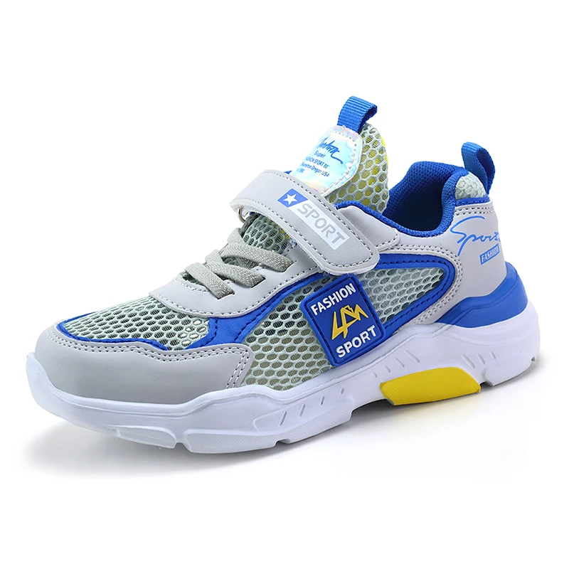 Hot Sale Kids Sneakers Non-slip Wear-resistant Children's Basketball Shoes Rotary Buttons Boys Outdoor Sports Shoes