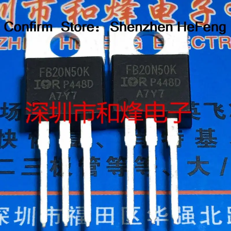 5PCS IRFB11N50A IRFB13N50A IRFB17N50L IRFB18N50K IRFB20N50K Original On Stock