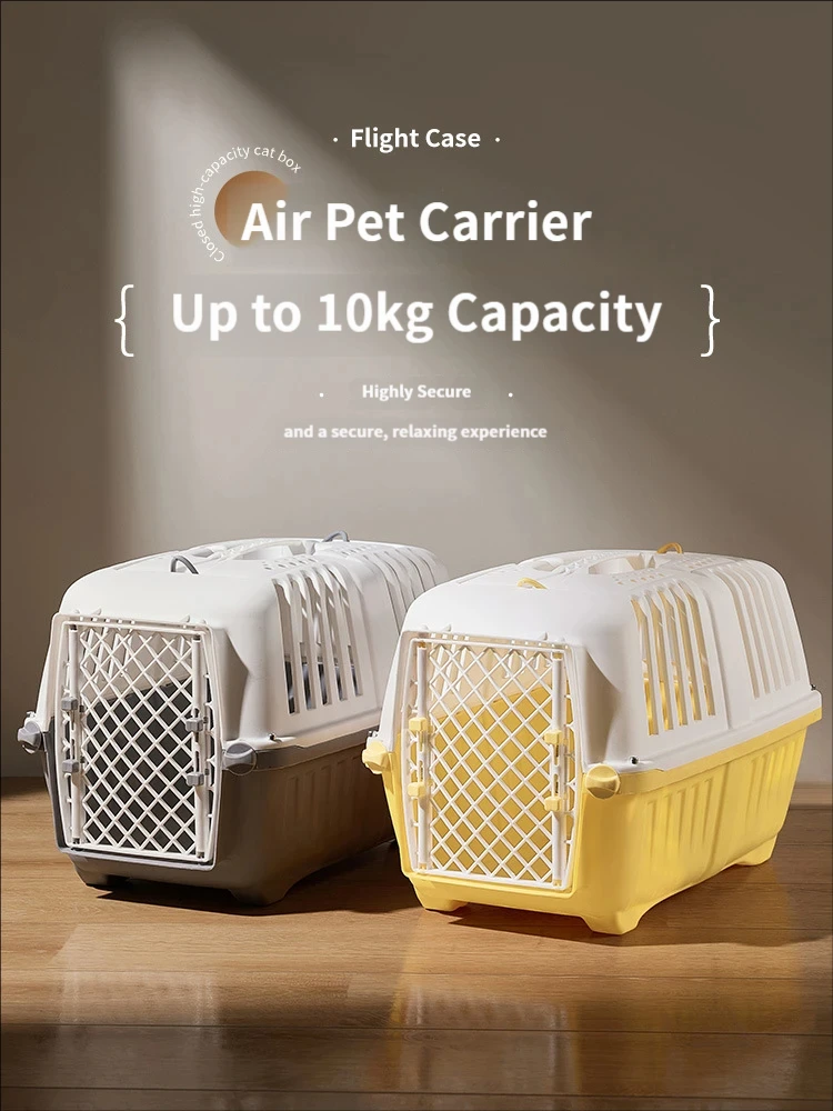 Cat airline box pet shipping box convenient hand-held for taking out cat bag dog dog box dog cage cat cage