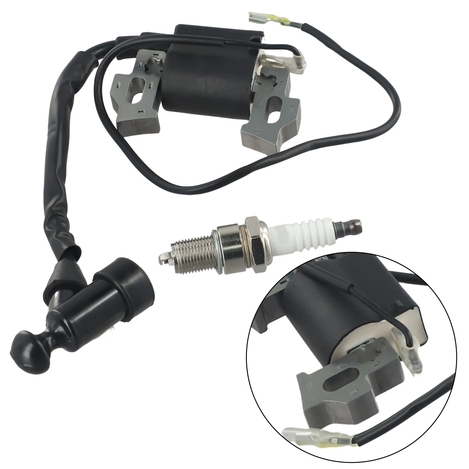 

Для катушки зажигания для Honda GXV120 GXV140 GXV160, двигатели газонокосилок HRU196 HRU216 5 5 для запасных частей HP