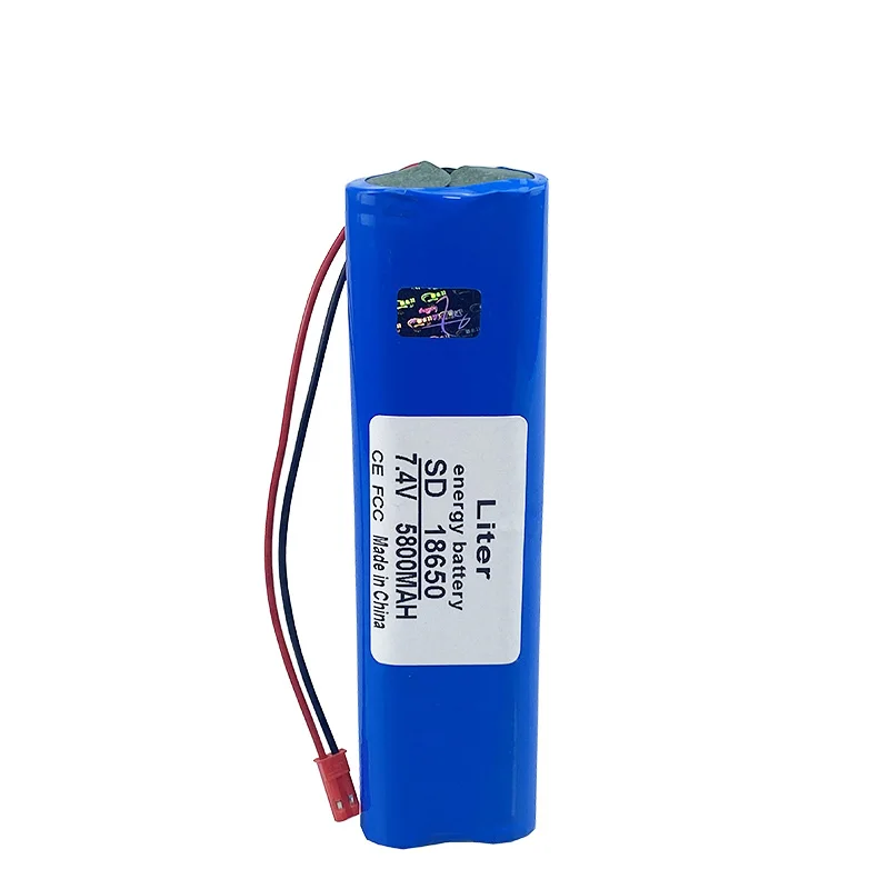 18650-4P2S 5800mah 7.4V polymer lithium battery - Special lithium battery for portable instruments and lamps