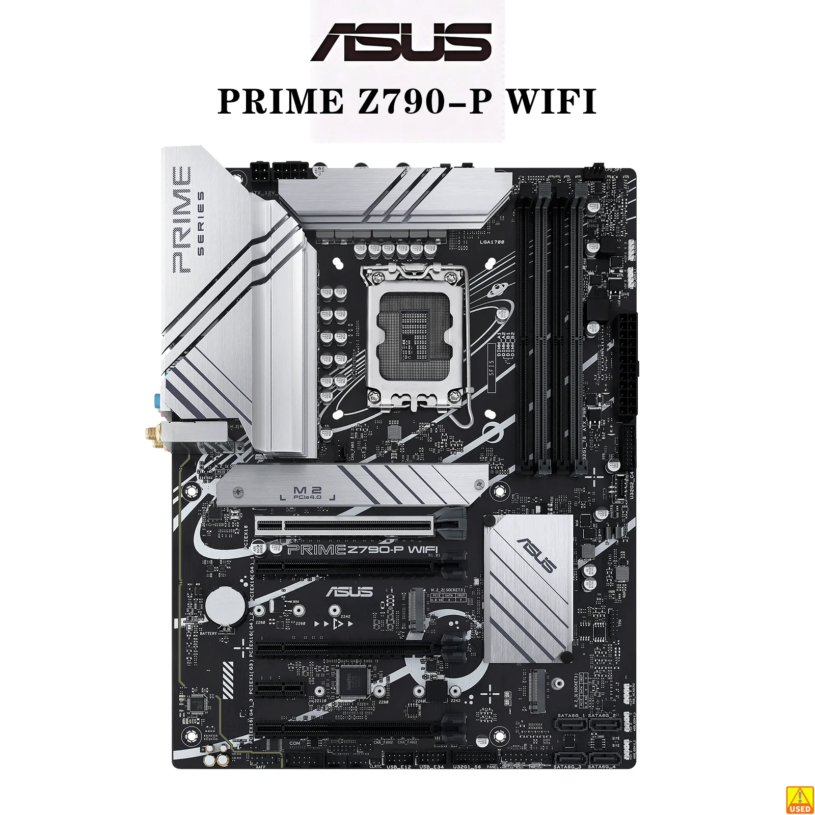 Placa base ASUS PRIME Z790-P WIFI Socket Intel LGA1700 para CPU 14ª 13ª 12ª generación Memoria DDR5 7200+ (OC) Chipset Z790