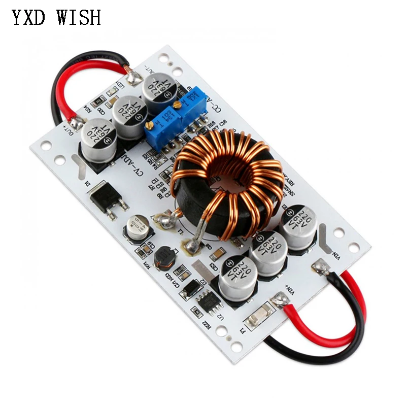 600W DC-DC Step Up Boost Converter Module DC 12V 24V 36V 48V Power Supply Transformer 10V-60V to 12V-60V 10A Voltage Regulator