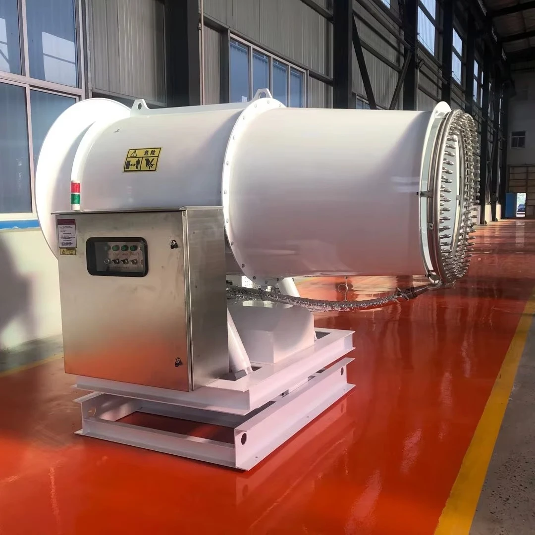 Electric Automatic Spray Machine Agricultural Fog Cannon Dust Suppression System for Mines Customized Remote Control Farm Custom