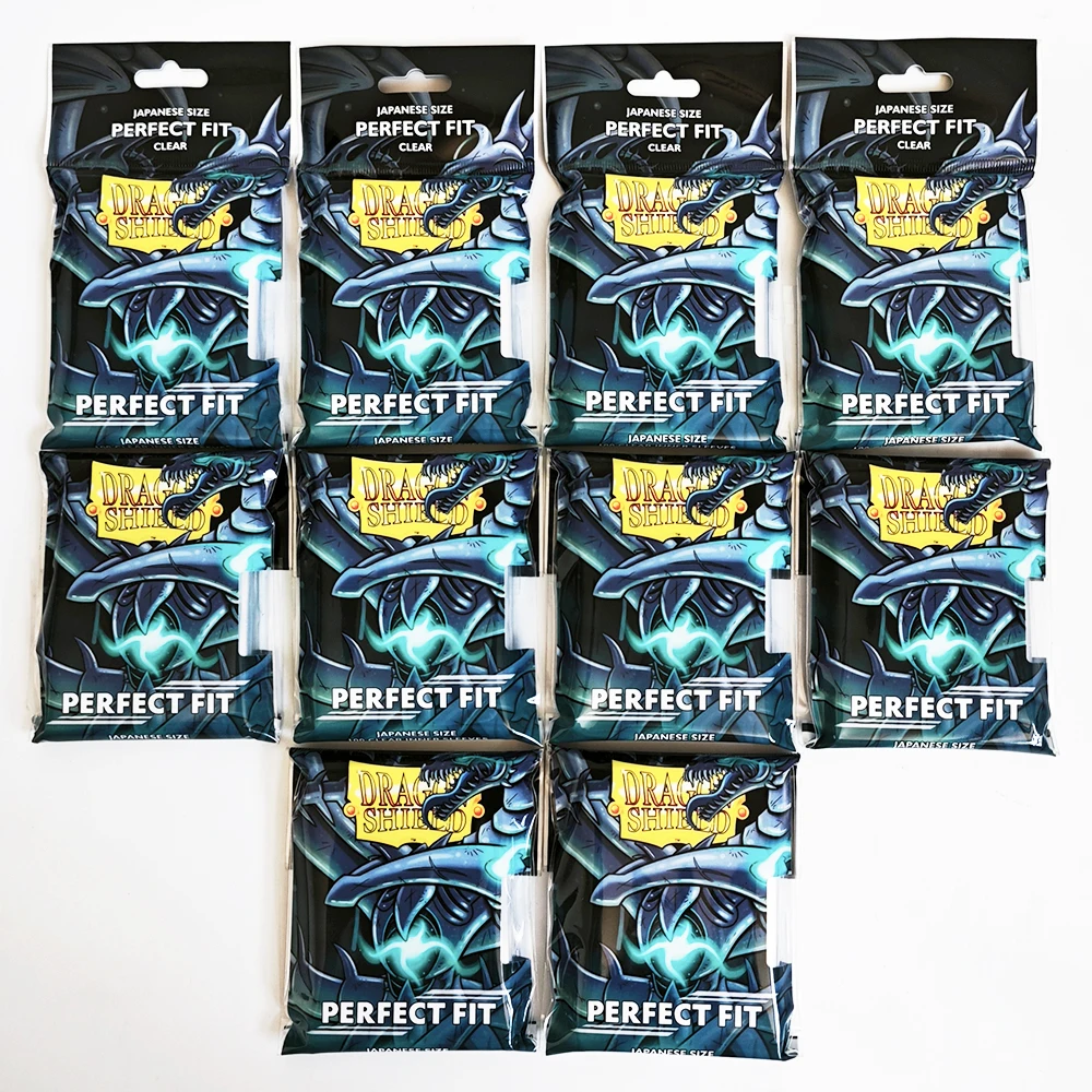 Dragon Shield Inner Sleeves Clear Japanese Size 1000ct Card Protectors Individual Pack for YGO small sized Tabletop Games