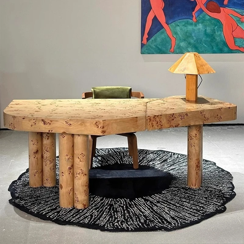 Superior sense tree desk, wabi-sabi modern minimalist desk